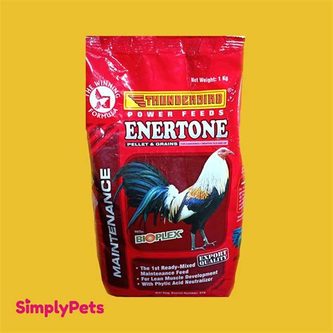 enerton feeds|ENERTONE POWER FEEDS 1 KG BY THUNDERBIRD.